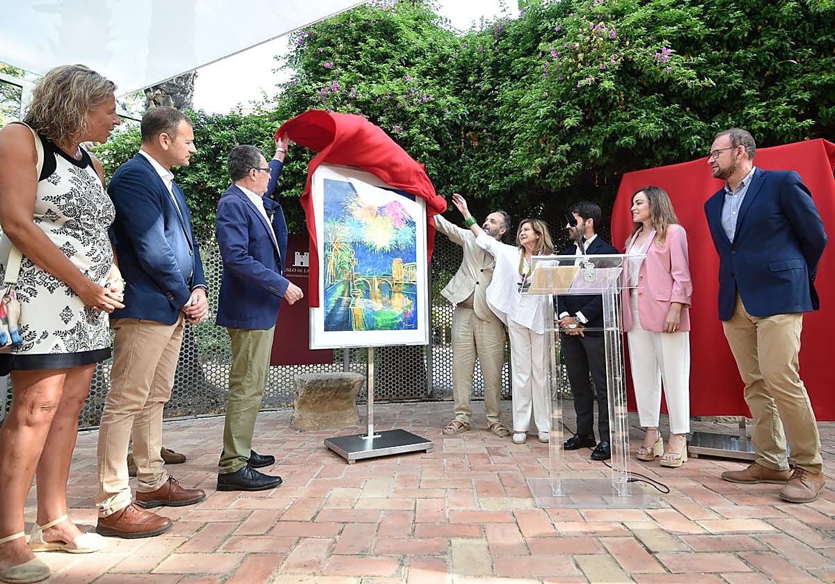 El cartel de la Feria de Murcia de este 2024, presentado este miércoles.