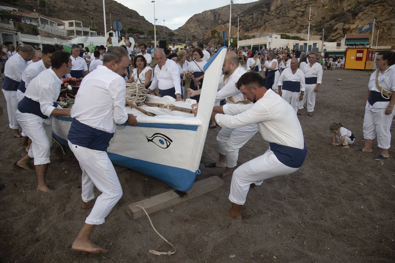 La jornada marinera de El Portús, en imágenes