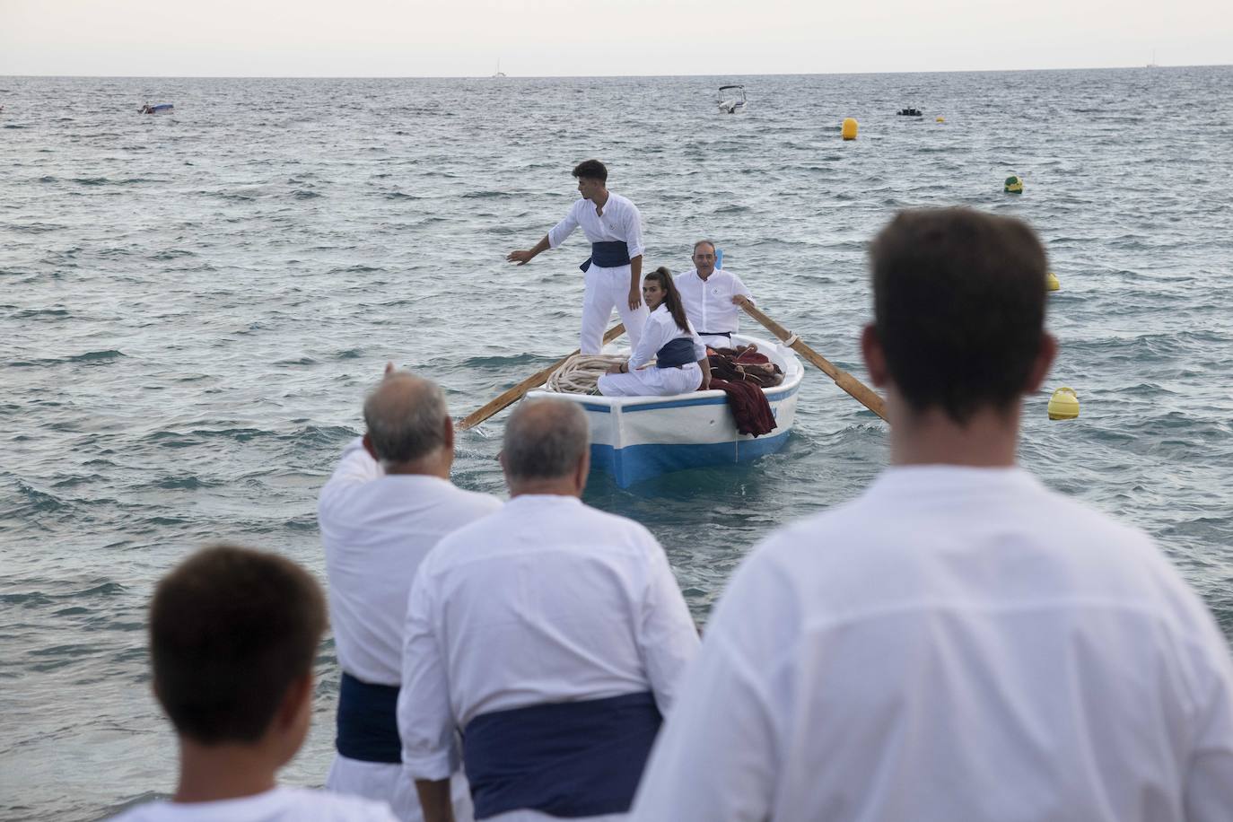 La jornada marinera de El Portús, en imágenes