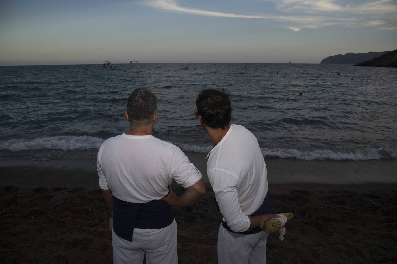 La jornada marinera de El Portús, en imágenes