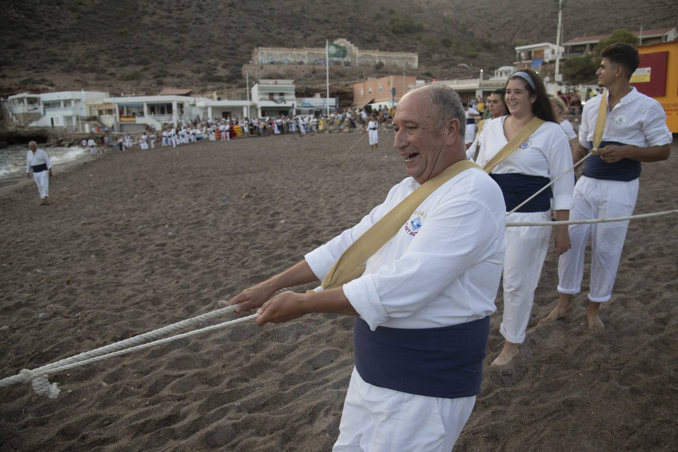 La jornada marinera de El Portús, en imágenes