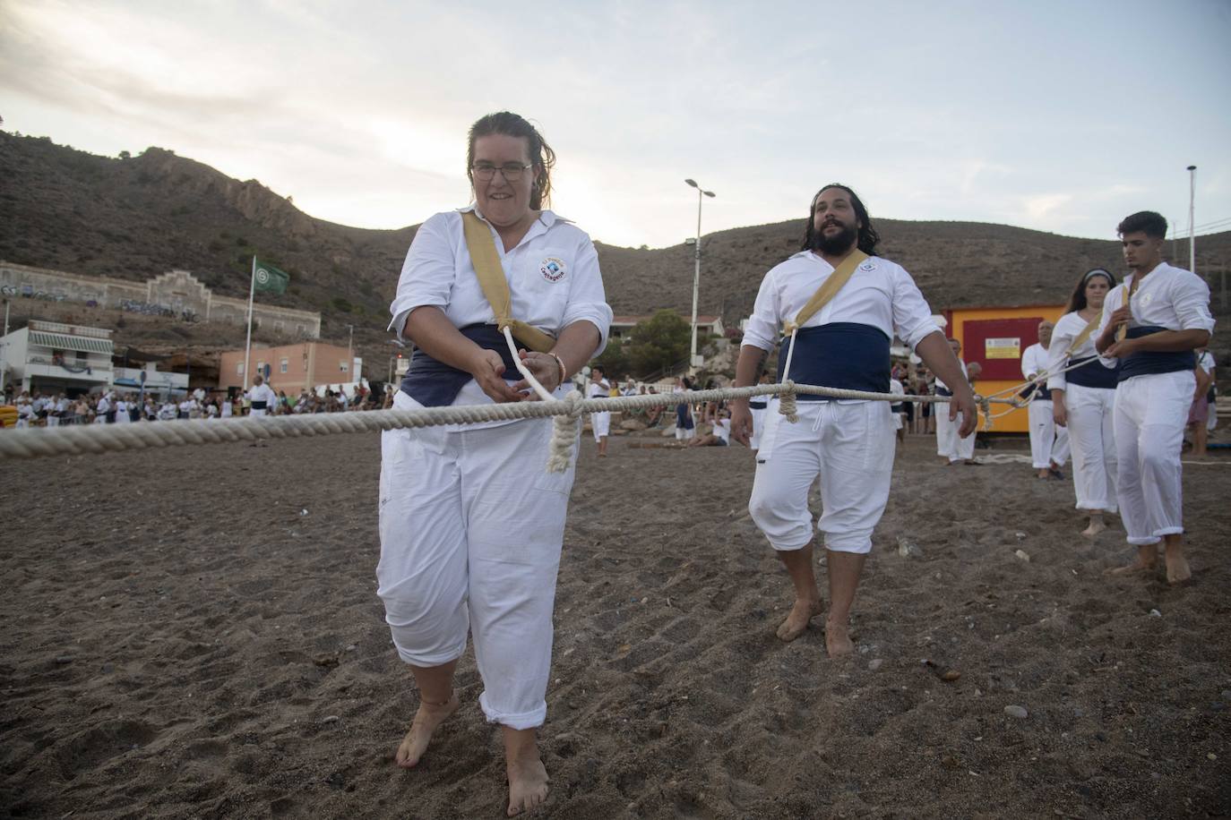La jornada marinera de El Portús, en imágenes