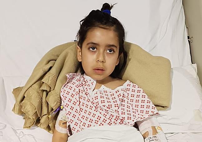 Vicente, de 7 años, se encuentra ingresado en Chile tras una rápida evolución de la enfermedad que le diagnosticaron en marzo de 2022.