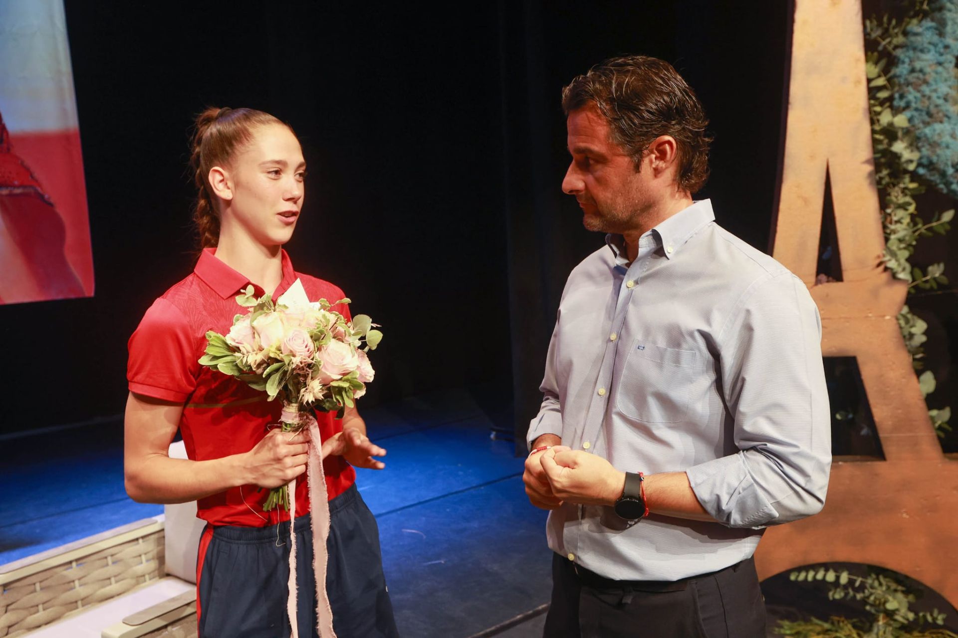 Encuentro en Torrevieja con la deportista olímpica Polina Berezina