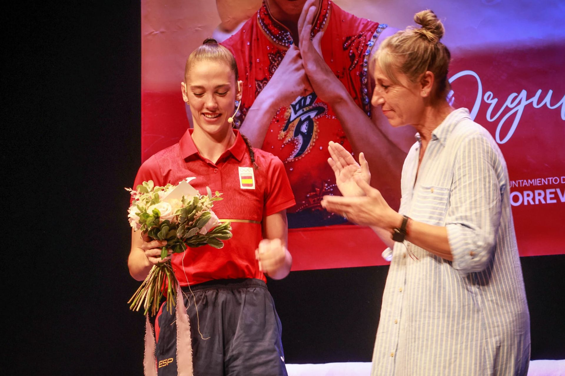 Encuentro en Torrevieja con la deportista olímpica Polina Berezina