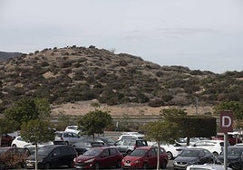 Terrenos de la futura Ciudad de la Justicia, frente al Hospital Santa Lucía, en una imagen de archivo.