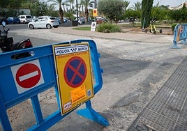 El parking disuasorio del Malecón ya se encuentra señalizado de cara a facilitar desde el lunes el montaje del Campamento Medieval.