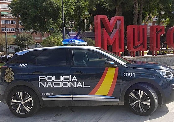 Un vehículo de la Policía Nacional.