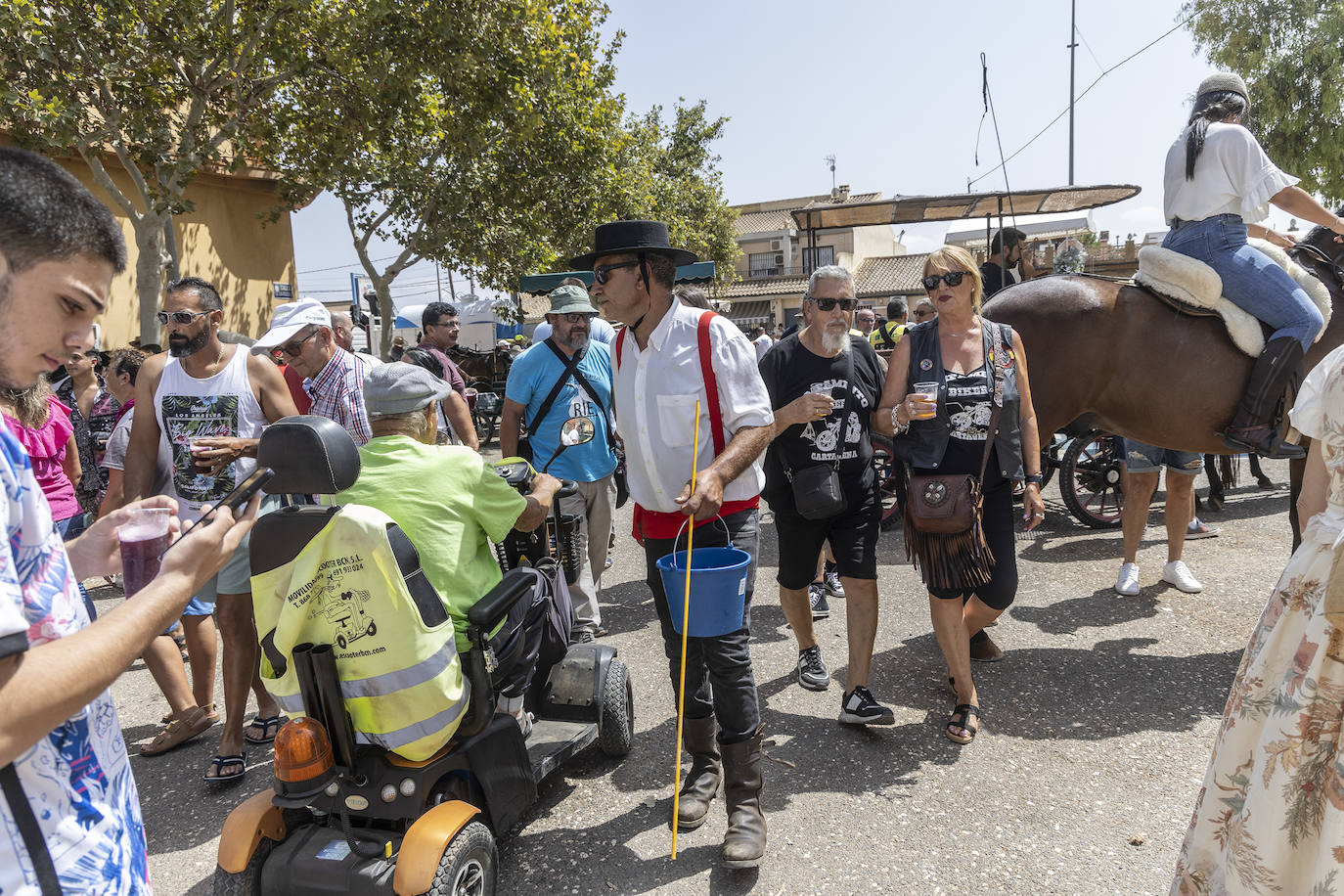 La romería de San Ginés de la Jara 2024, en imágenes