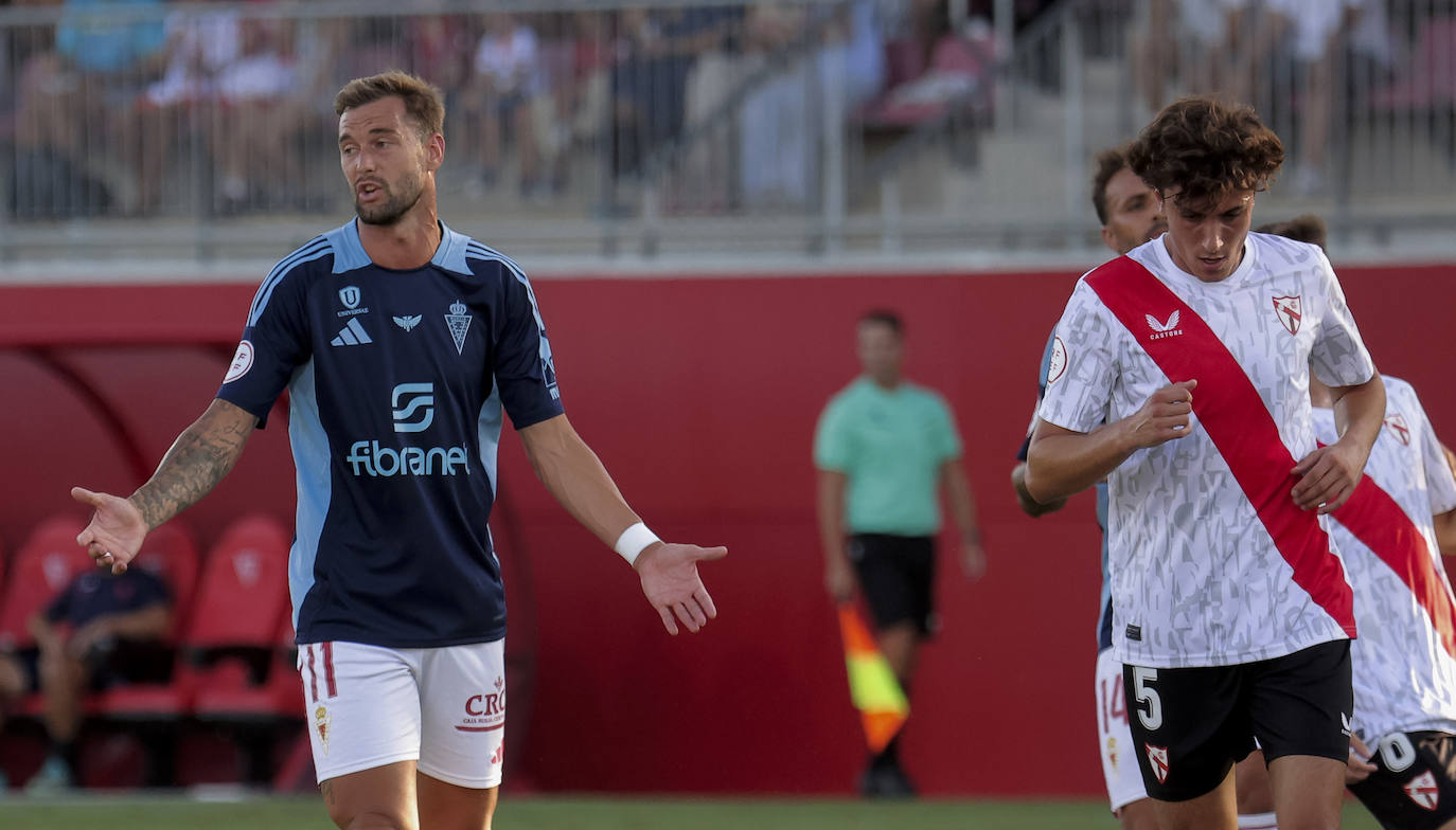 La victoria del Real Murcia frente al Sevilla Atlético, en imágenes