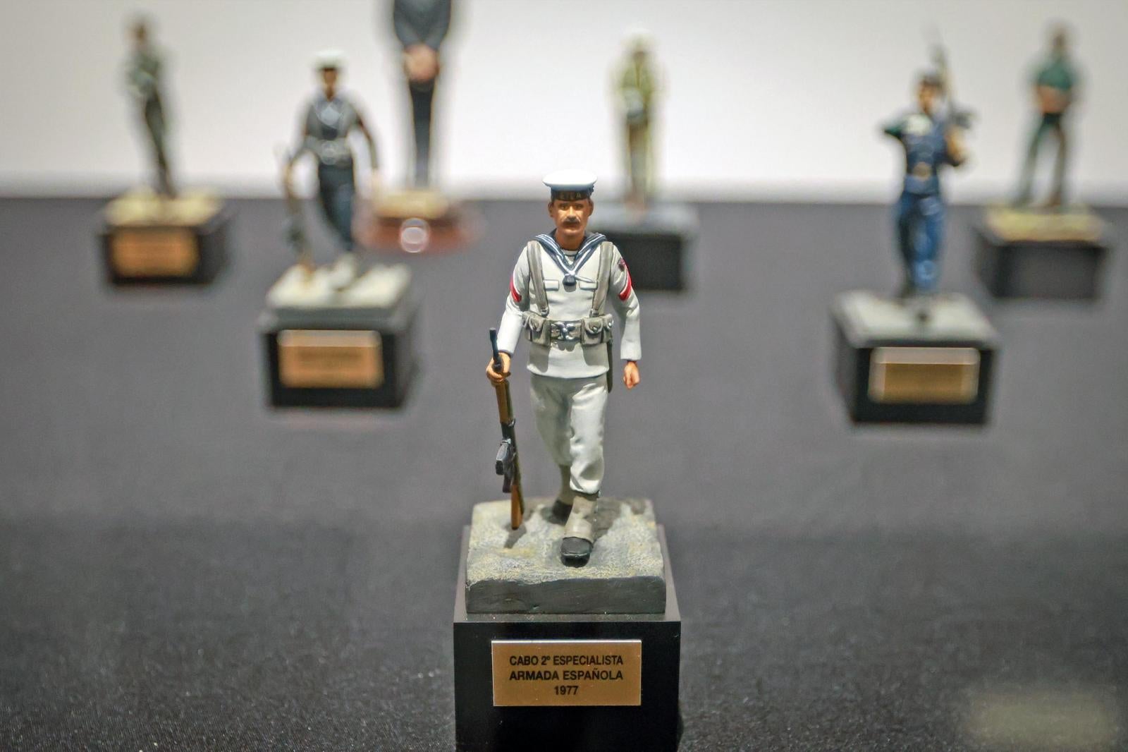 La exposición de modelismo del Ejército español, en imágenes