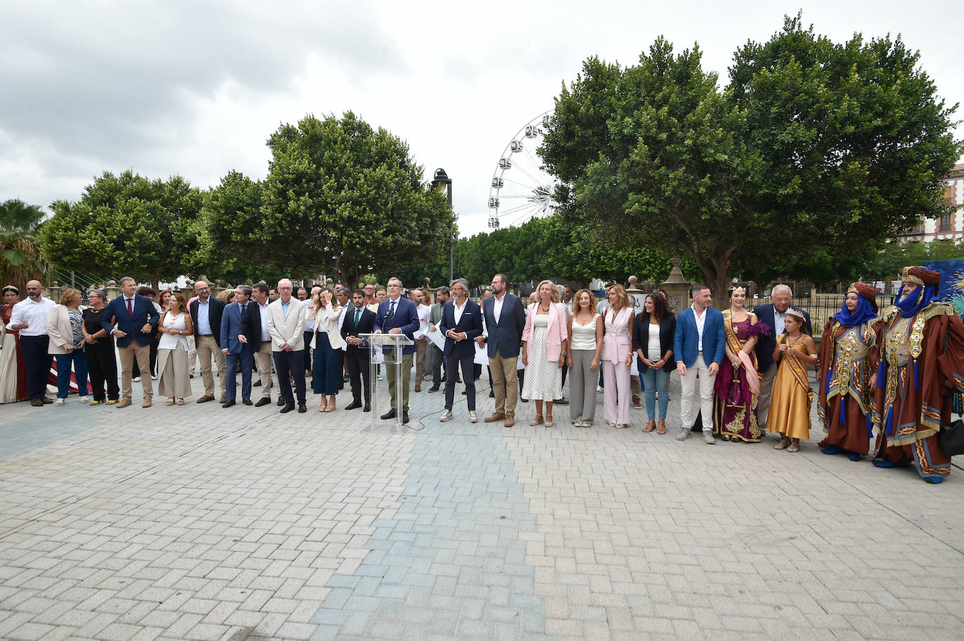 El acto de presentación del programa de la Feria de Murcia 2024, en imágenes