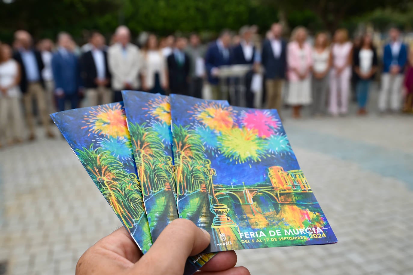 El acto de presentación del programa de la Feria de Murcia 2024, en imágenes