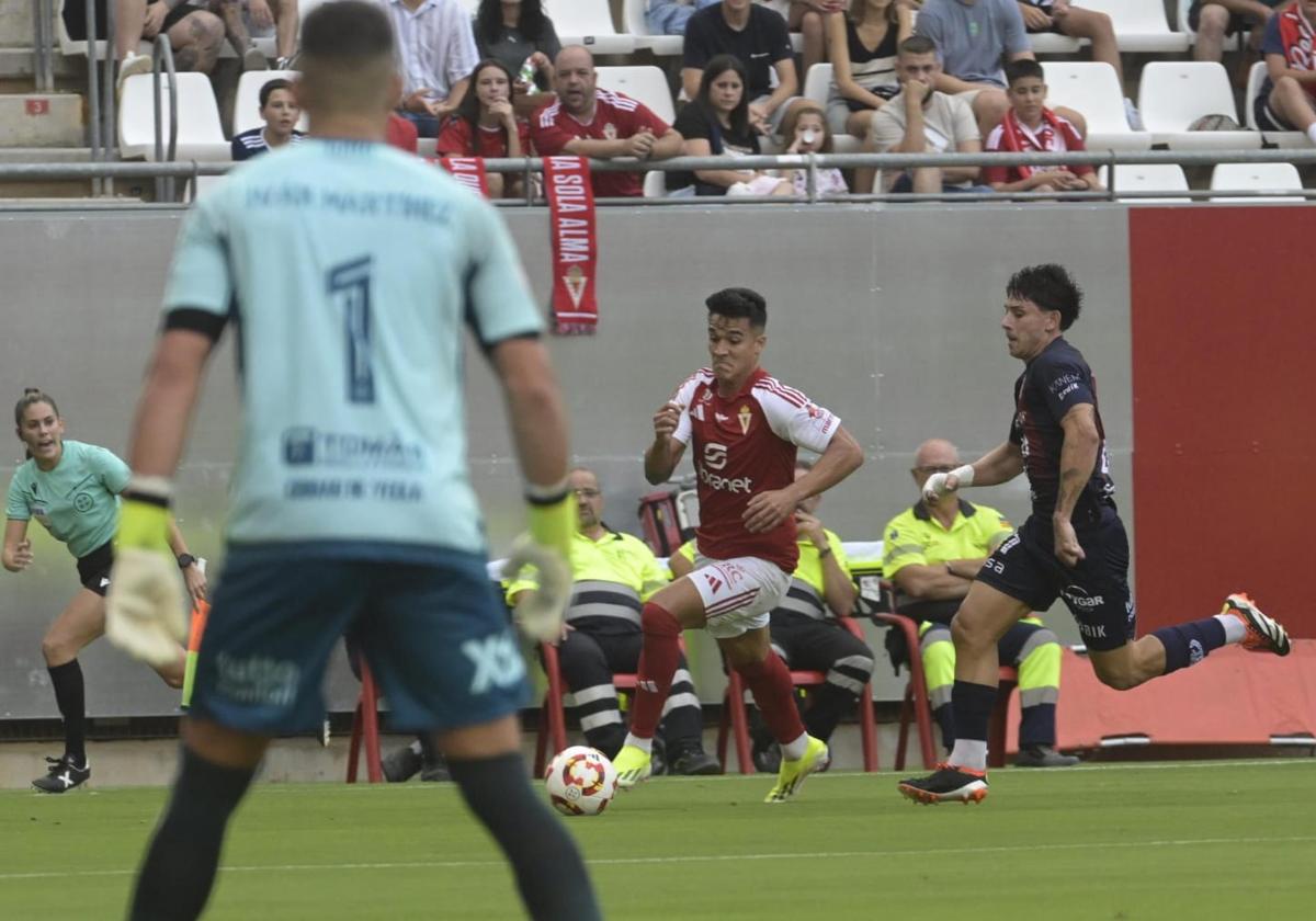 Así hemos narrado el partido entre el Real Murcia y el Yeclano