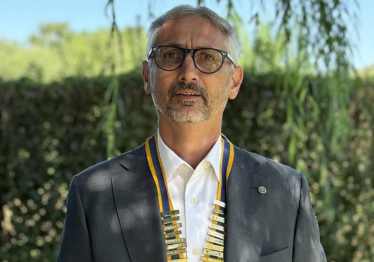 Sergio Streitenberger, nuevo presidente de Rotary Club Murcia Norte.