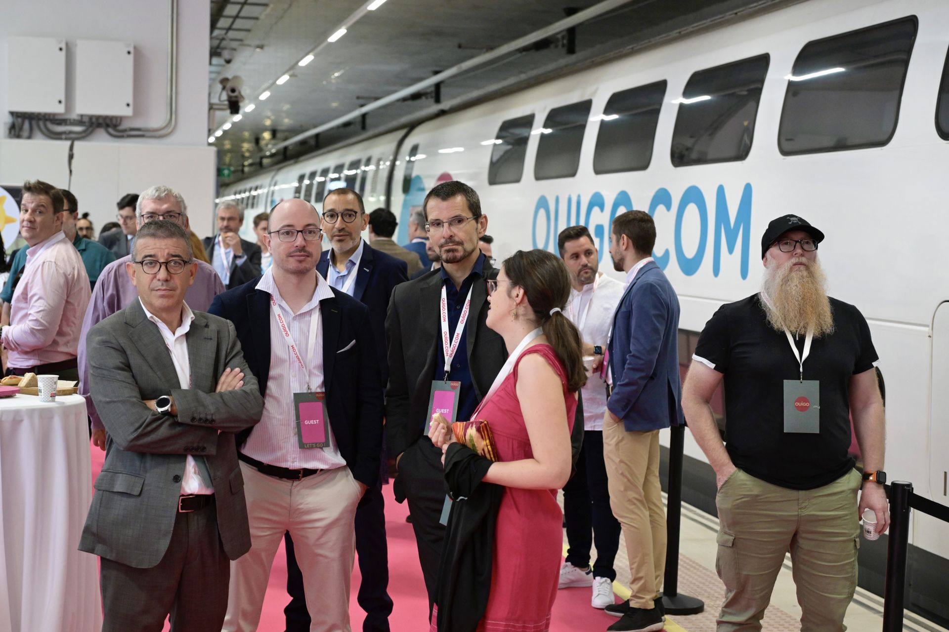 Así fue la inauguración de la línea de Ouigo entre Murcia y Madrid, en imágenes