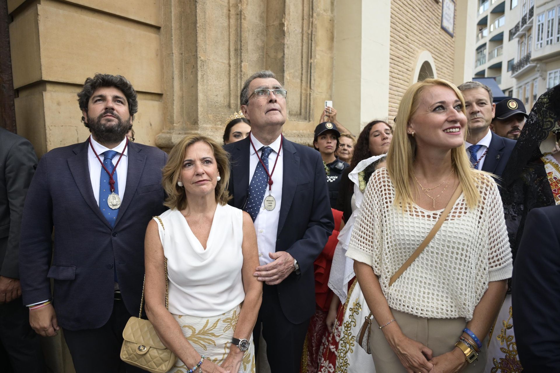 La bajada de la Virgen de la Fuensanta a la Catedral de Murcia, en imágenes
