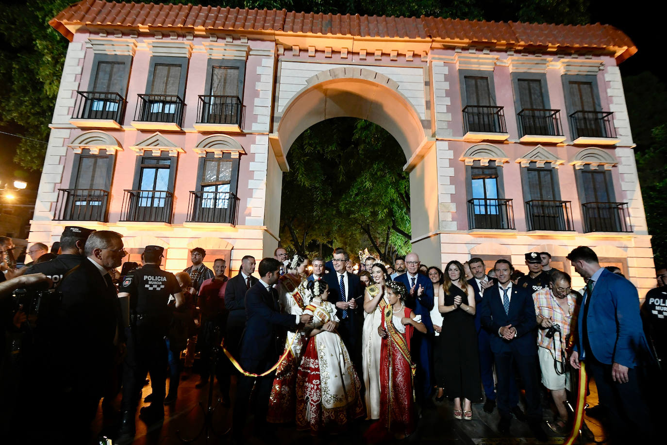 La inauguración de los Huertos del Malecón, en imágenes