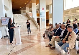 Presentación del programa de la I Convención de Turismo de la Región de Murcia, este viernes.