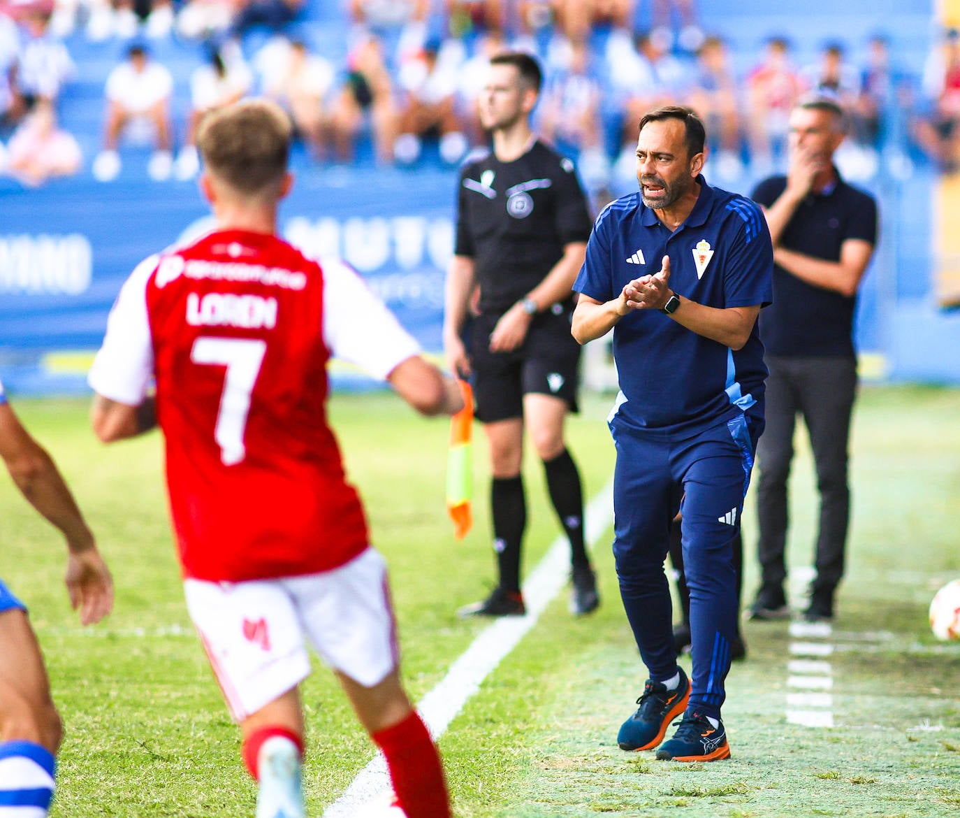 La victoria del Real Murcia frente al Alcoyano, en imágenes