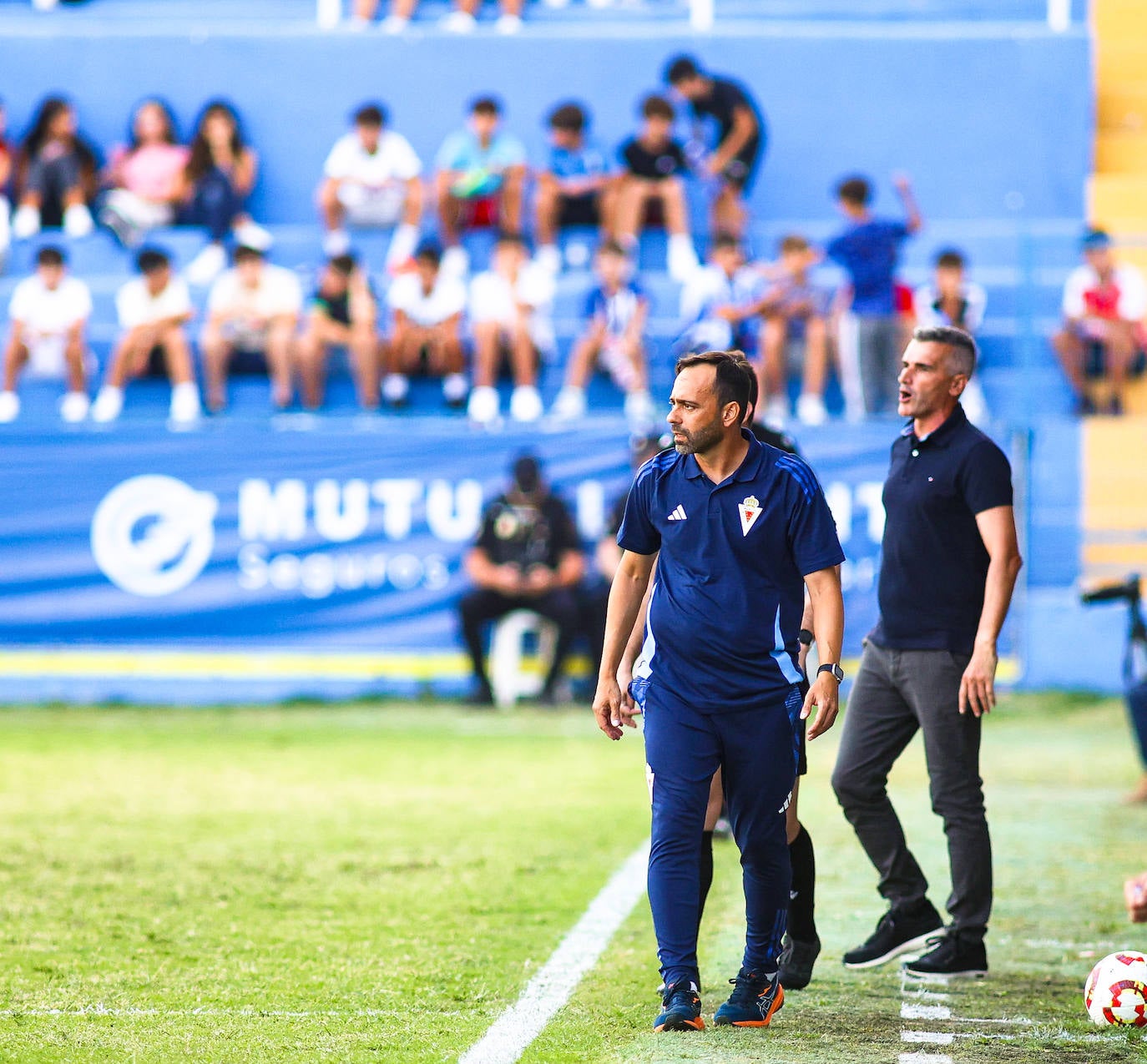 La victoria del Real Murcia frente al Alcoyano, en imágenes