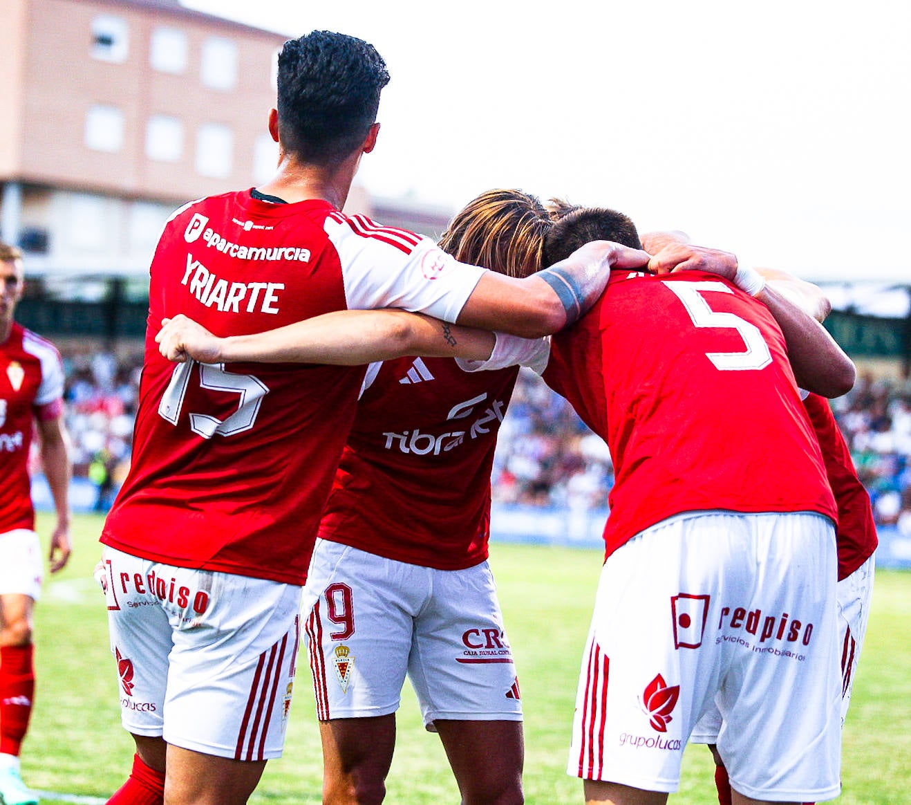 La victoria del Real Murcia frente al Alcoyano, en imágenes