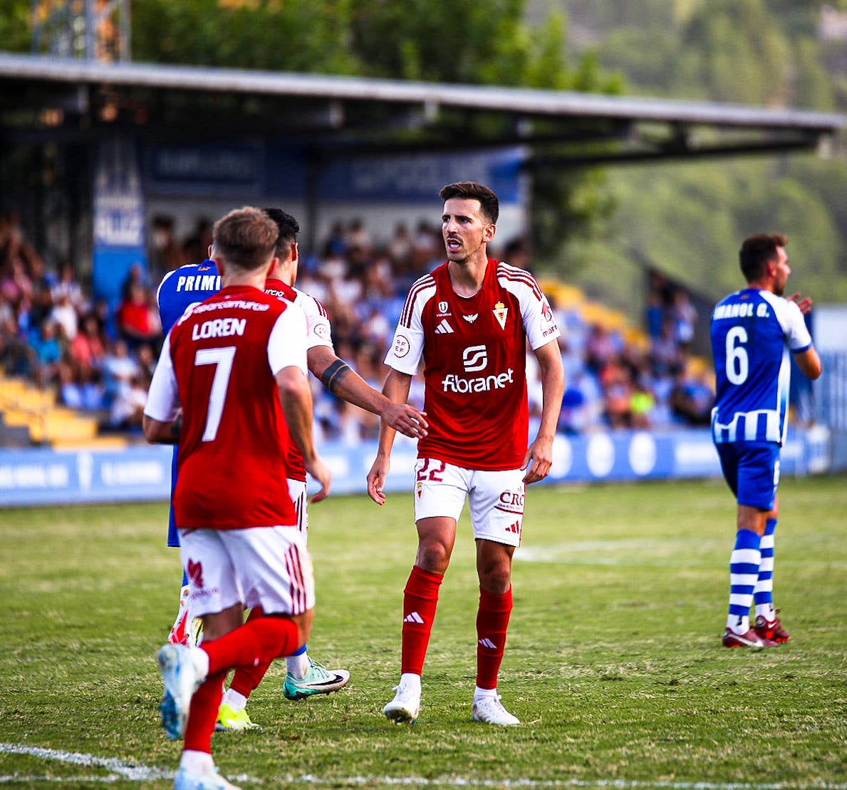 La victoria del Real Murcia frente al Alcoyano, en imágenes