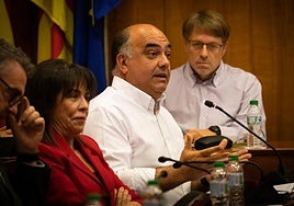 El portavoz del PP oriolano, Víctor Valverde.