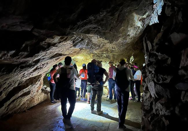 Un 'escape cave' en el Cabezo Gordo.