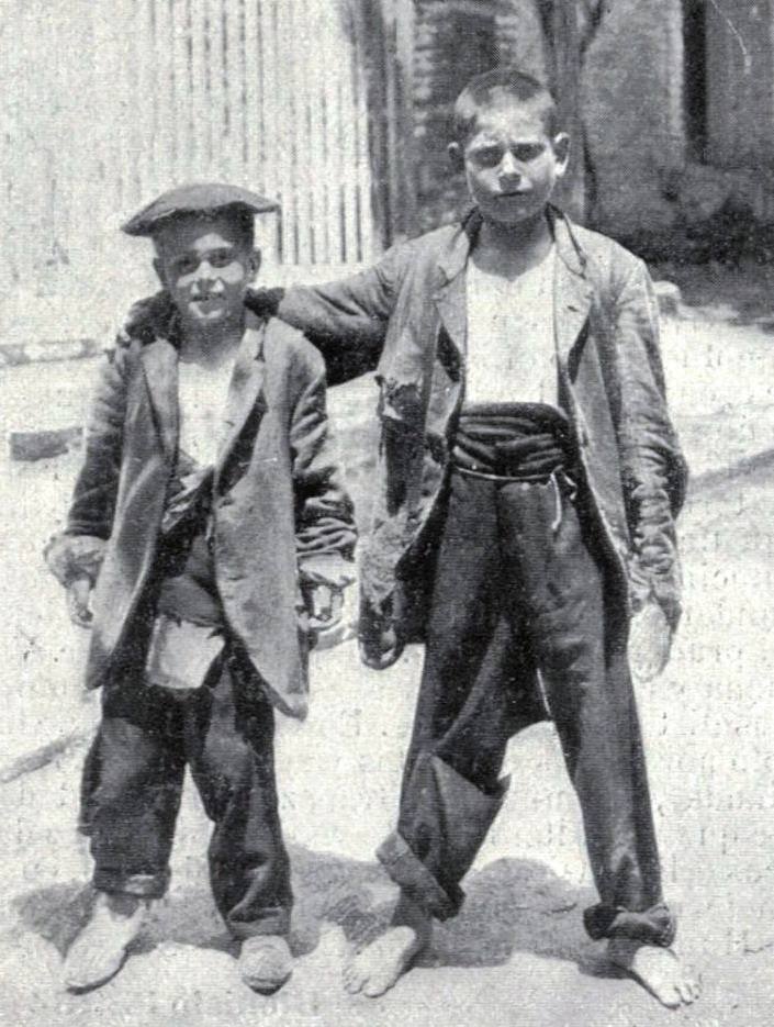 Imagen - Colilleros murcianos, en una fotografía de 1933.