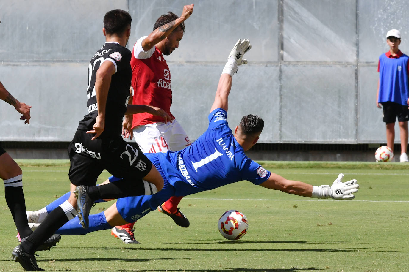 La victoria del Real Murcia contra el Mérida, en imágenes