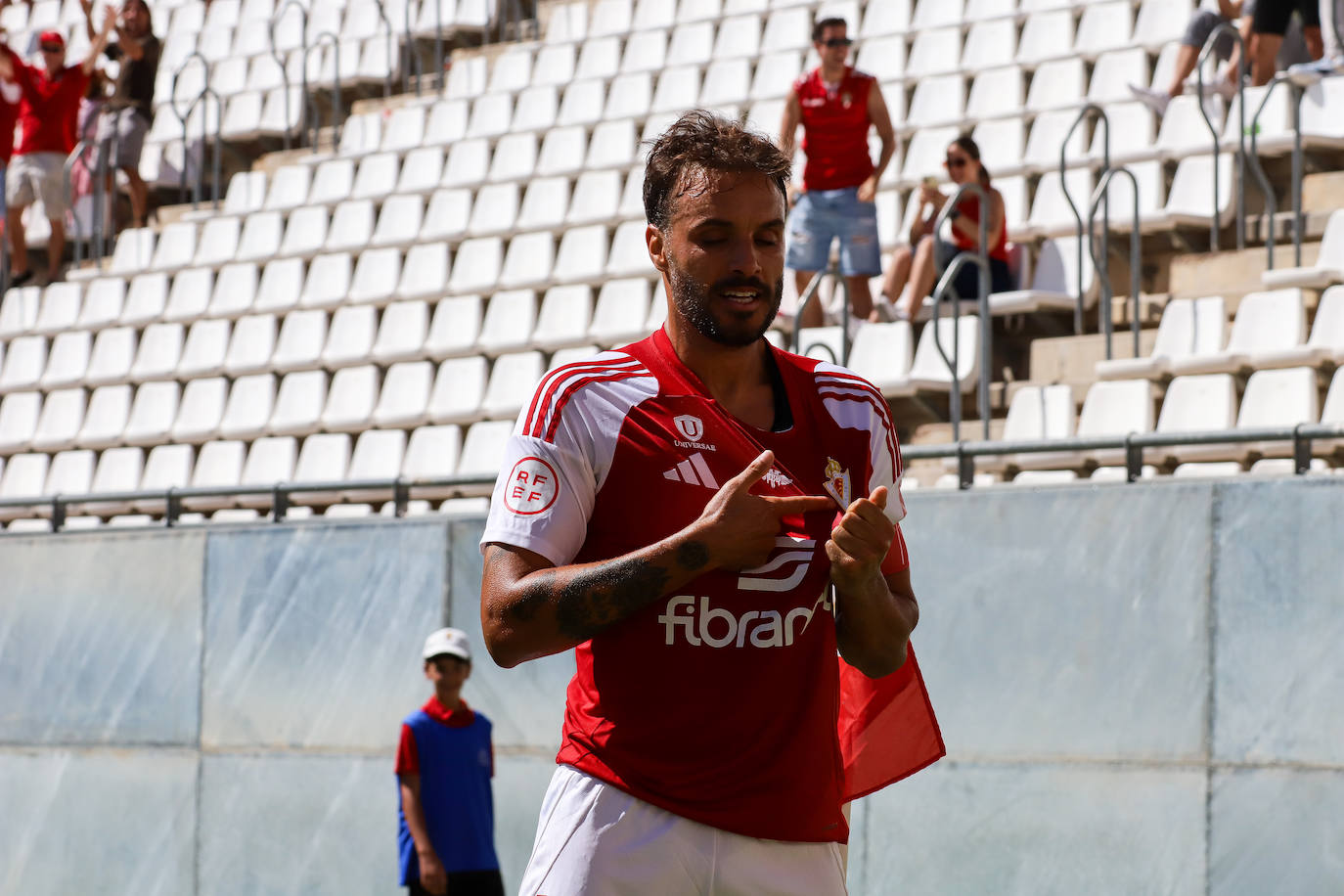 La victoria del Real Murcia contra el Mérida, en imágenes