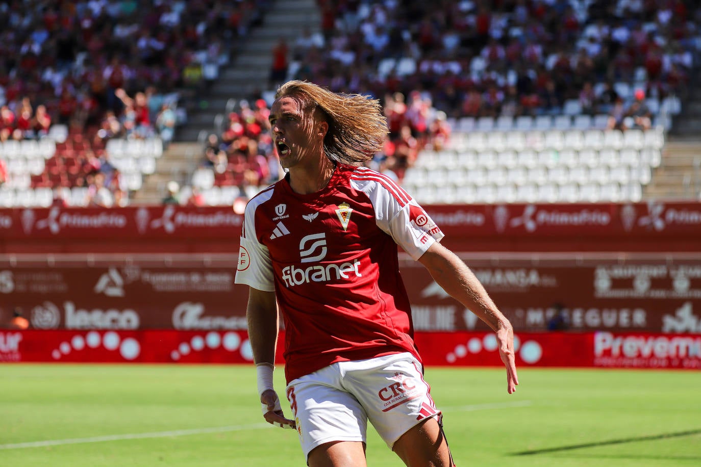 La victoria del Real Murcia contra el Mérida, en imágenes