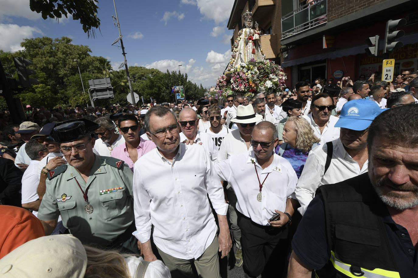 En imágenes, la Romería de la Virgen de la Fuensanta en Murcia