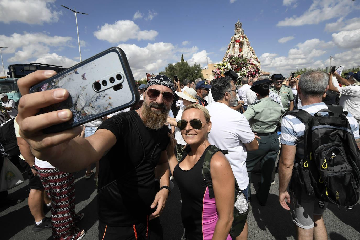 En imágenes, la Romería de la Virgen de la Fuensanta en Murcia