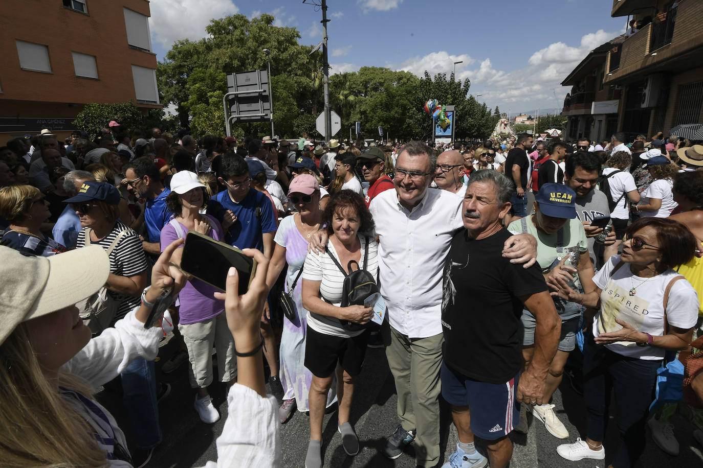 En imágenes, la Romería de la Virgen de la Fuensanta en Murcia