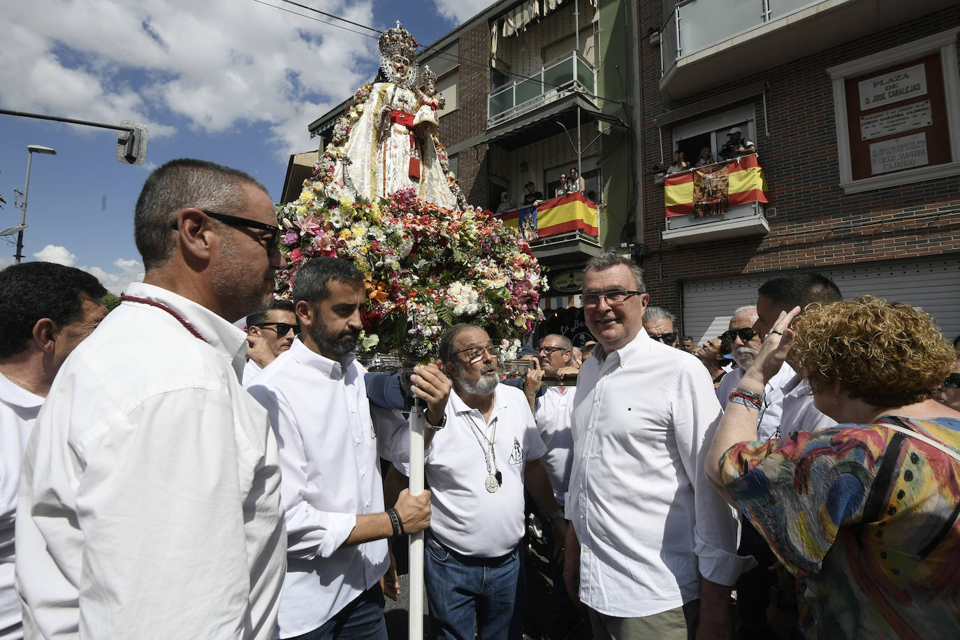 En imágenes, la Romería de la Virgen de la Fuensanta en Murcia