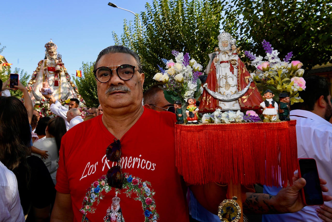 En imágenes, la Romería de la Virgen de la Fuensanta en Murcia