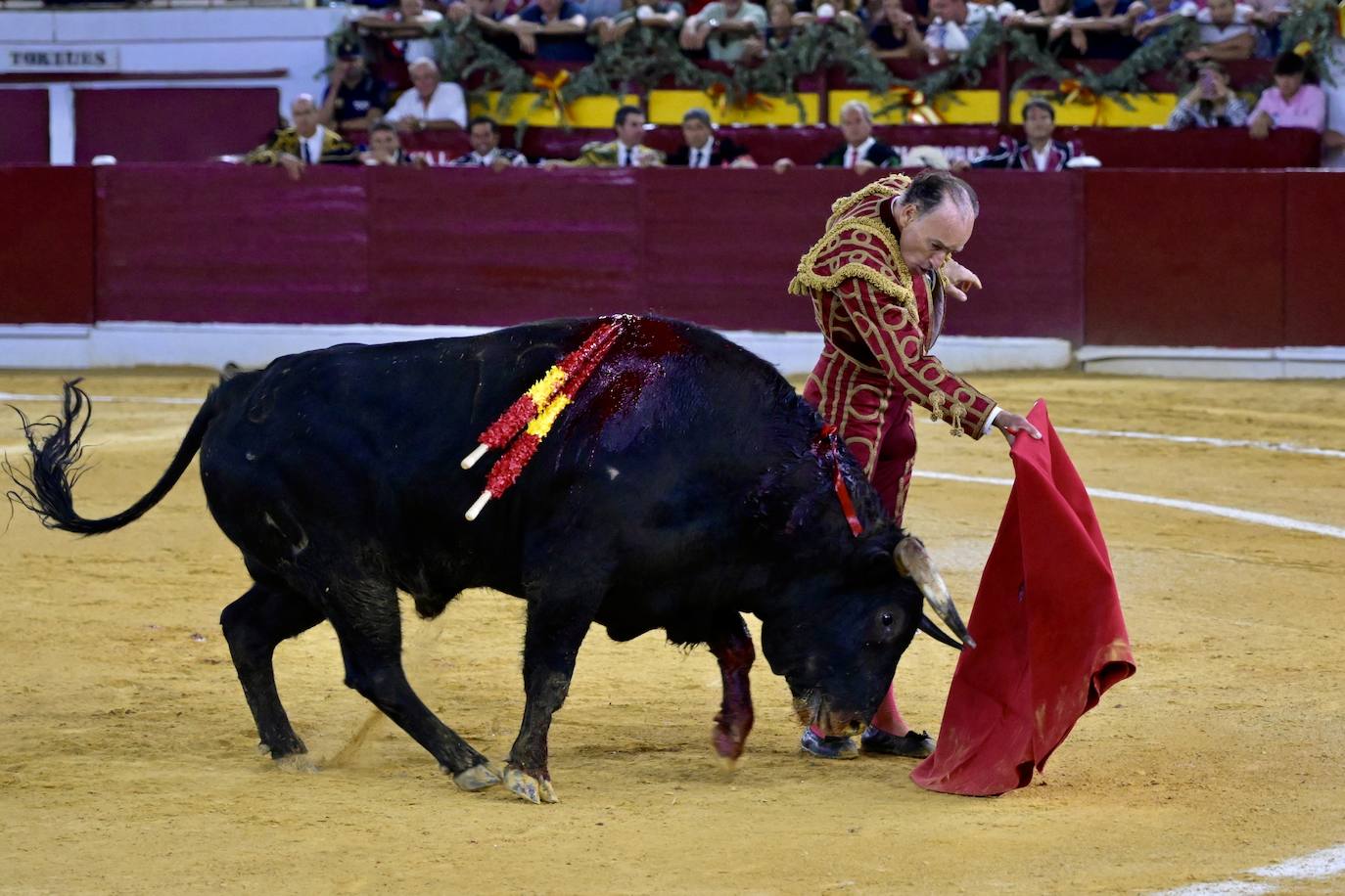 Las imágenes de la corrida goyesca en Murcia