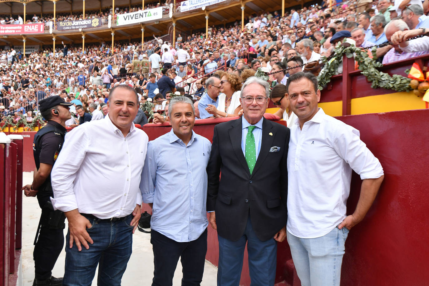 Las imágenes de la corrida de la Romería en Murcia