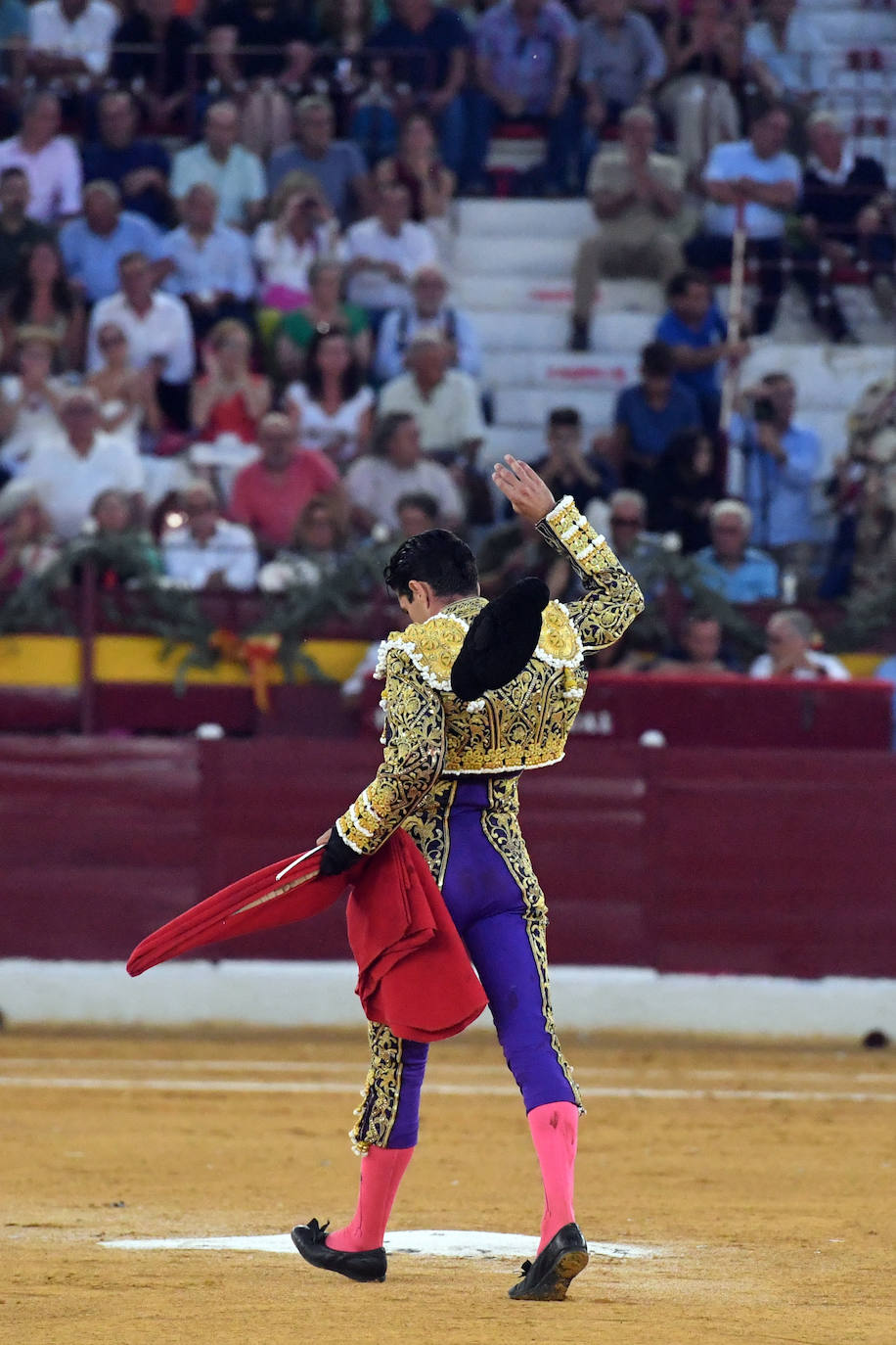 Las imágenes de la corrida de la Romería en Murcia