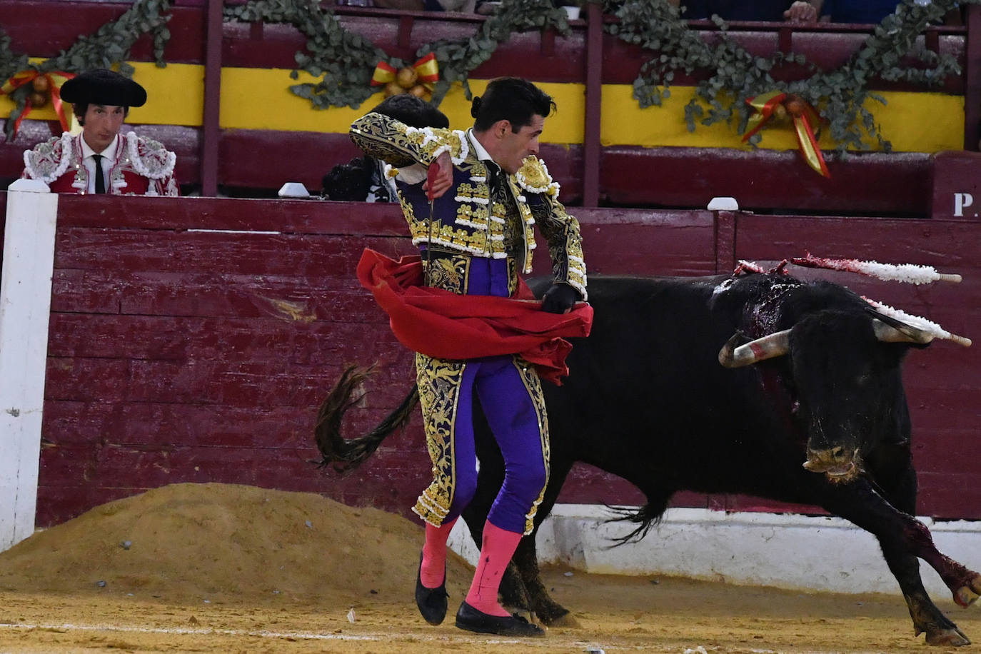 Las imágenes de la corrida de la Romería en Murcia