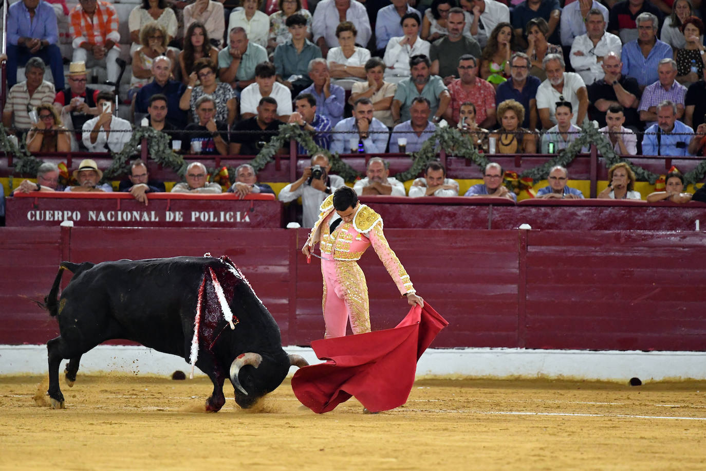 Las imágenes de la corrida de la Romería en Murcia