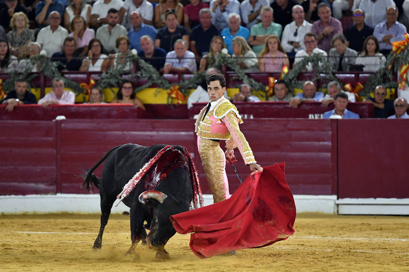 Las imágenes de la corrida de la Romería en Murcia