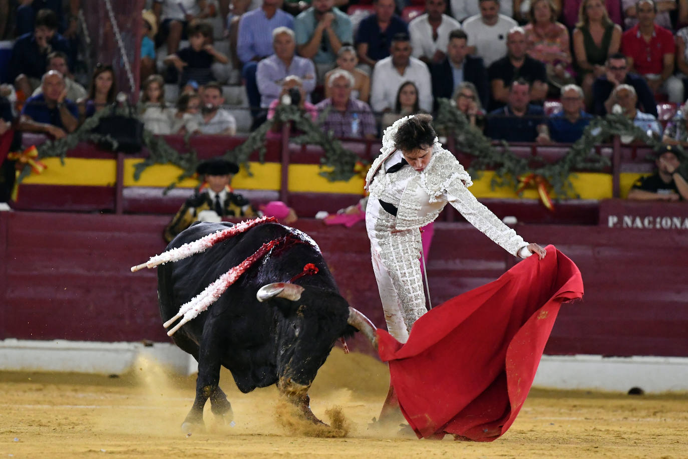 Las imágenes de la corrida de la Romería en Murcia