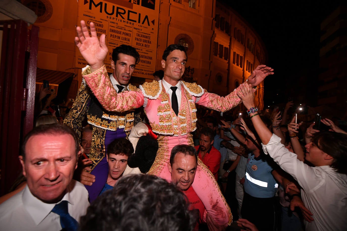 Las imágenes de la corrida de la Romería en Murcia