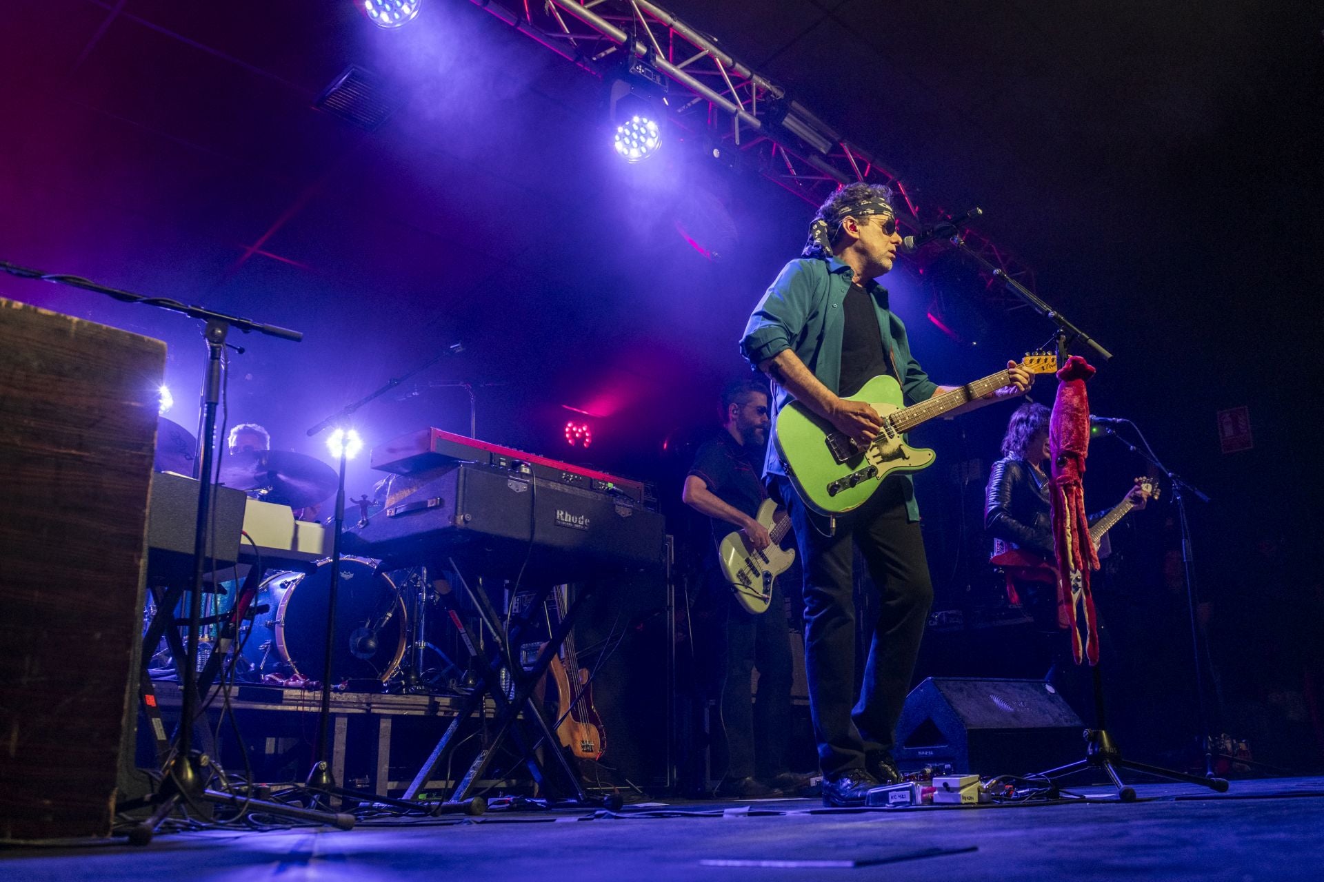 El concierto de Andrés Calamaro en Murcia, en imágenes