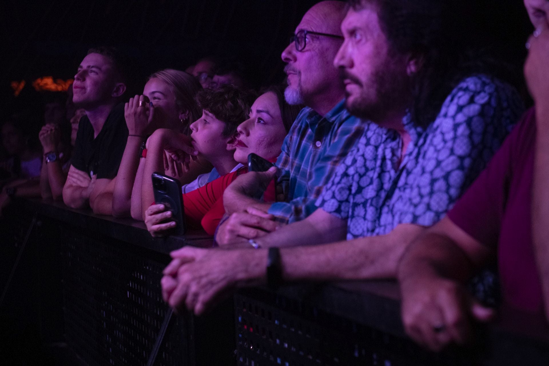 El concierto de Andrés Calamaro en Murcia, en imágenes