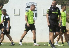 El entrenador Abelardo Fernández, esta semana, en La Manga Club.