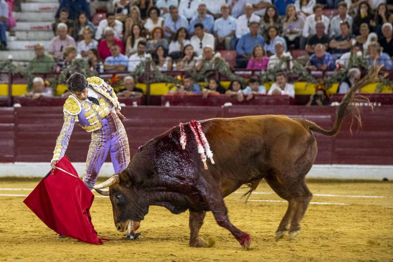 La cuarta corrida de toros de la Feria de Murcia, en imágenes